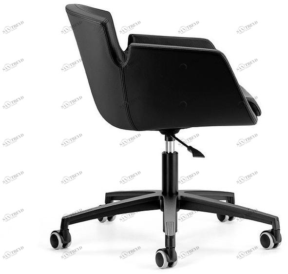 TALIN Регулируемое по высоте офисное кресло из кожи с 5 спицами и колесами Nubia sun-id-1442925