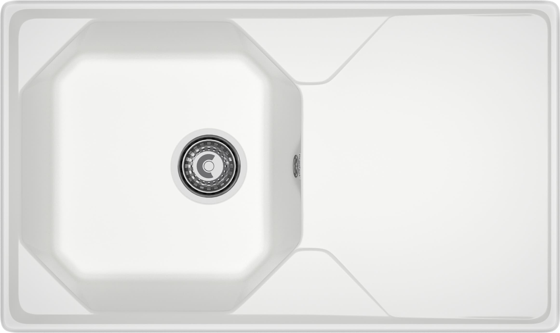 Кухонная мойка Искусственный камень UNIQUE S133 GranFest U-840L-S133