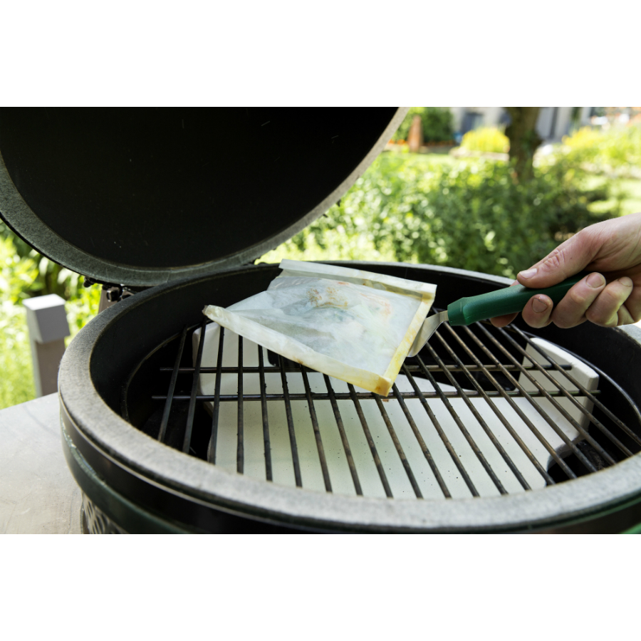 Лопатка сервировочная для пиццы Big Green Egg, нержавеющая сталь, зеленая PSSERVER - Вид №2