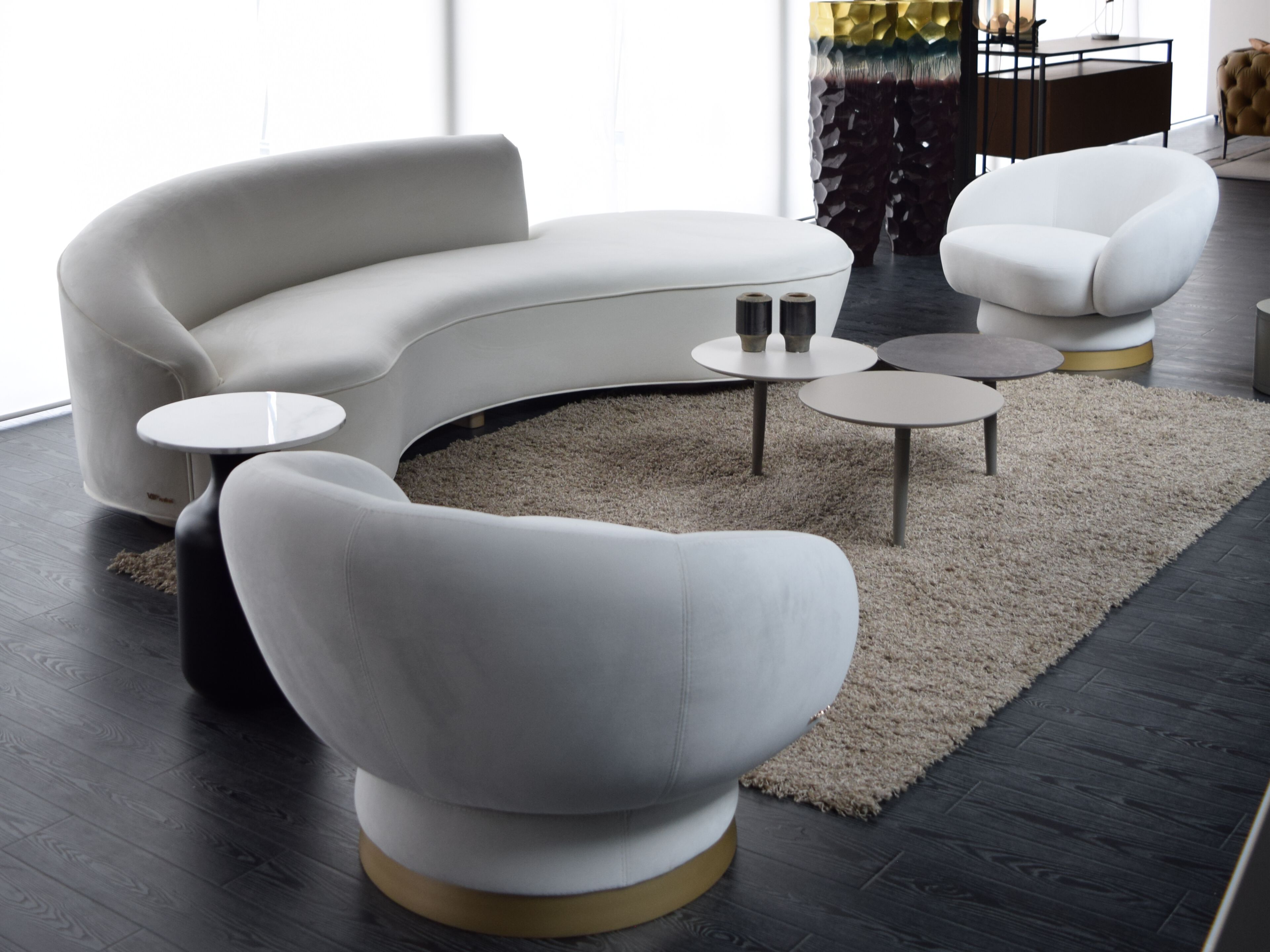 Изогнутый диван из ткани ABLE OSCAR ARCH-00147381 - Вид №5