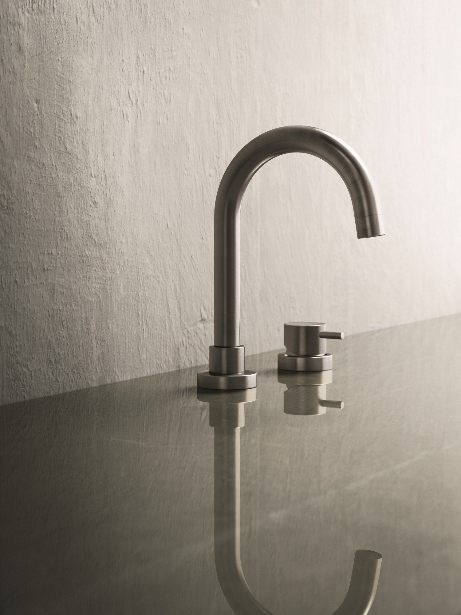 Однорычажный смеситель для раковины CRISTINA Rubinetterie зеленый триколор ARCH-00130636 - Вид №1