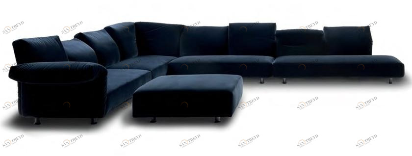 edra Модульный тканевый диван sun-id-1384098