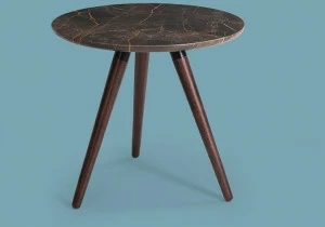 Borzalino Круглый журнальный столик из мрамора