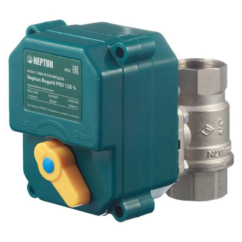 Кран с электроприводом Neptun Bugatti Pro ССТ 12В 1" 43054037000001 - Вид №2