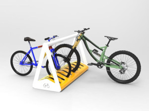 Стальная стойка для велосипедов