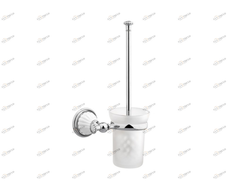 233584.0000.30 Держатель для туалетной ершика с фарфором Античная латунь Mestre Artica