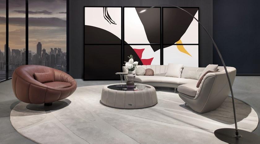 Tonino Lamborghini Casa Кожаное кресло sun-id-1448980 - Вид №1