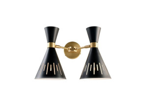 Металлический светодиодный настенный светильник