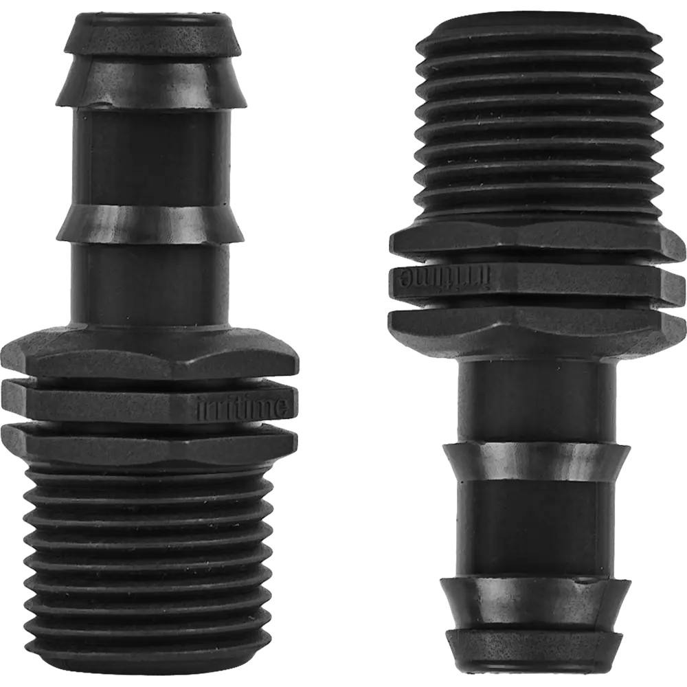 Адаптер для ПНД трубки BOUTTE, внешняя резьба 1/2"x16 мм, 2 шт STLM-2052305