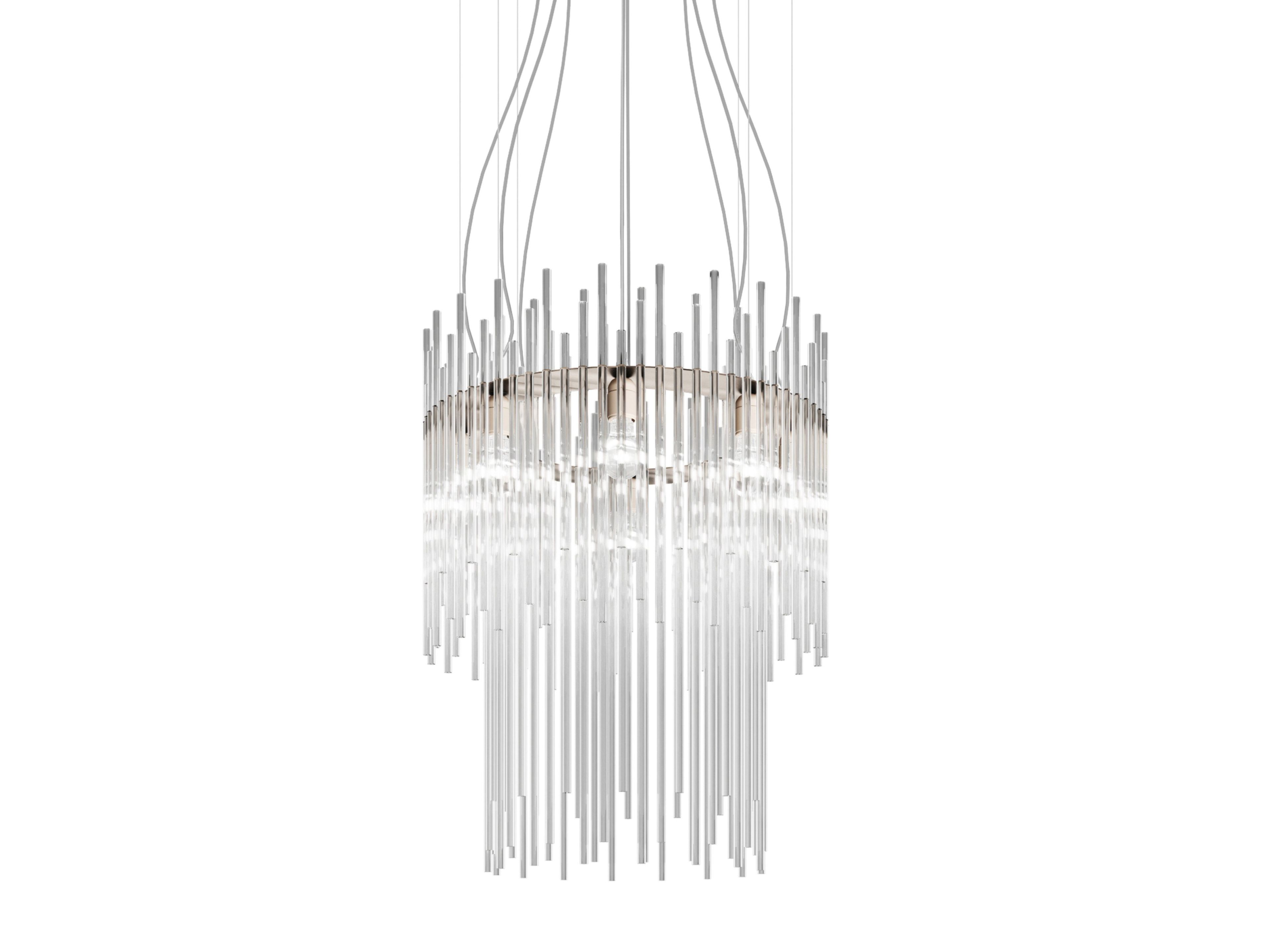 Стеклянный подвесной светильник Vetreria Vistosi тиара ARCH-00054724