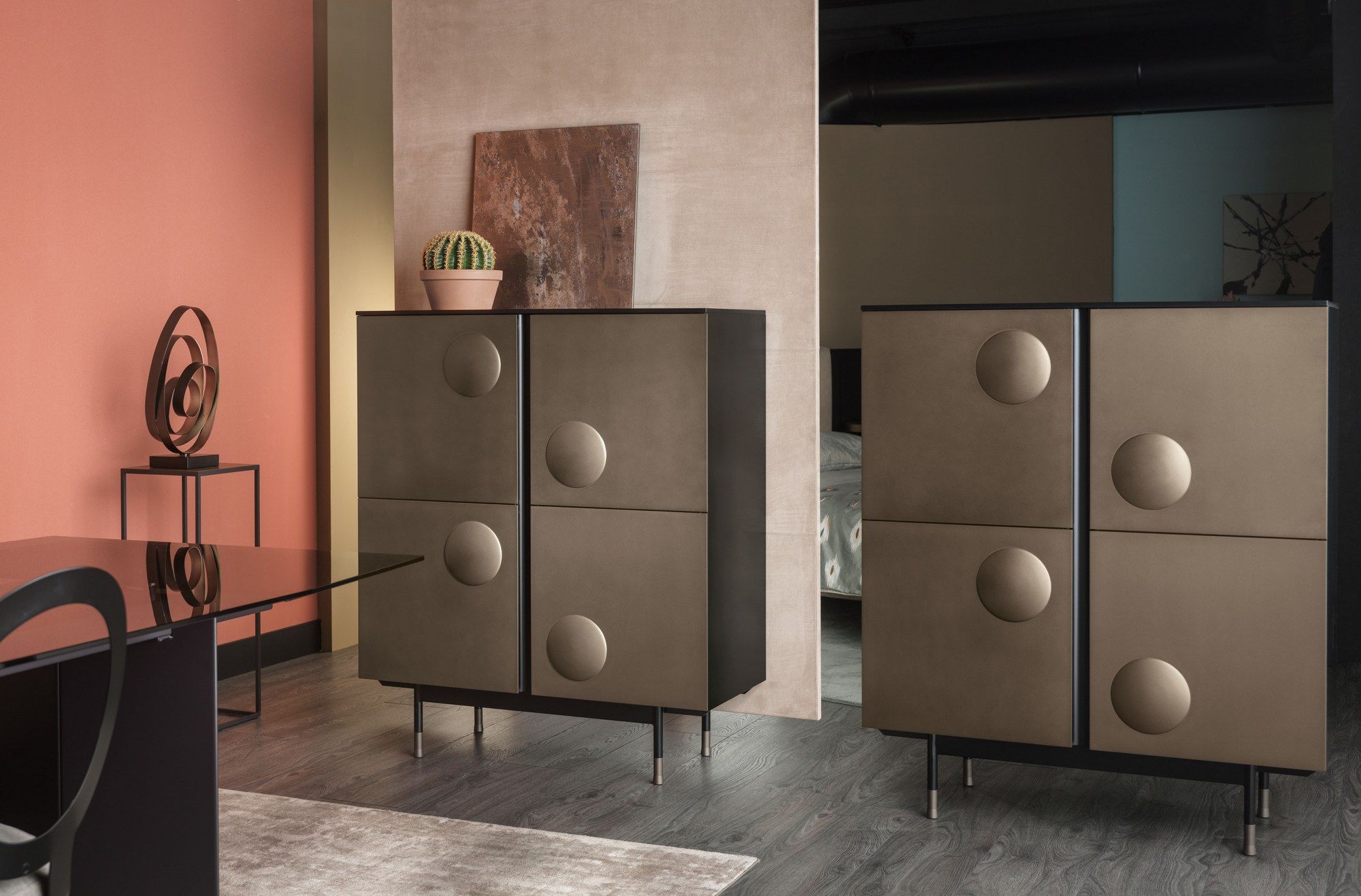 Деревянный шкаф с распашными дверцами Cantori Мелодия ARCH-00080844 - Вид №1