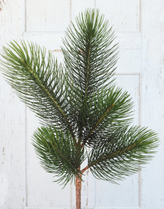 1886 883 a3 Ветка декоративная искусственная, 107 см, зеленая H-andreas