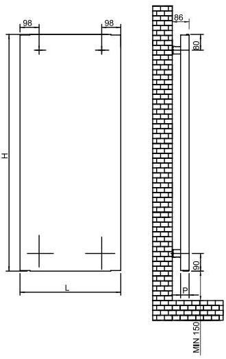 Tonon Evolution Настенный стальной панельный радиатор Design sun-id-1364101 - Вид №1