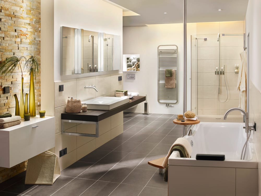 Настенная душевая колонка из нержавеющей стали с ручным душем MGS ARCH-00136241