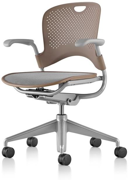 Herman Miller Офисный стул из нейлона® с 5 спицами и подлокотниками Caper sun-id-1413979 - Вид №1