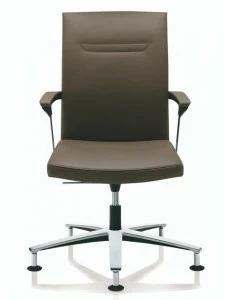 ZÜCO Кожаное кресло для конференций с подлокотниками Duca re Dr 112