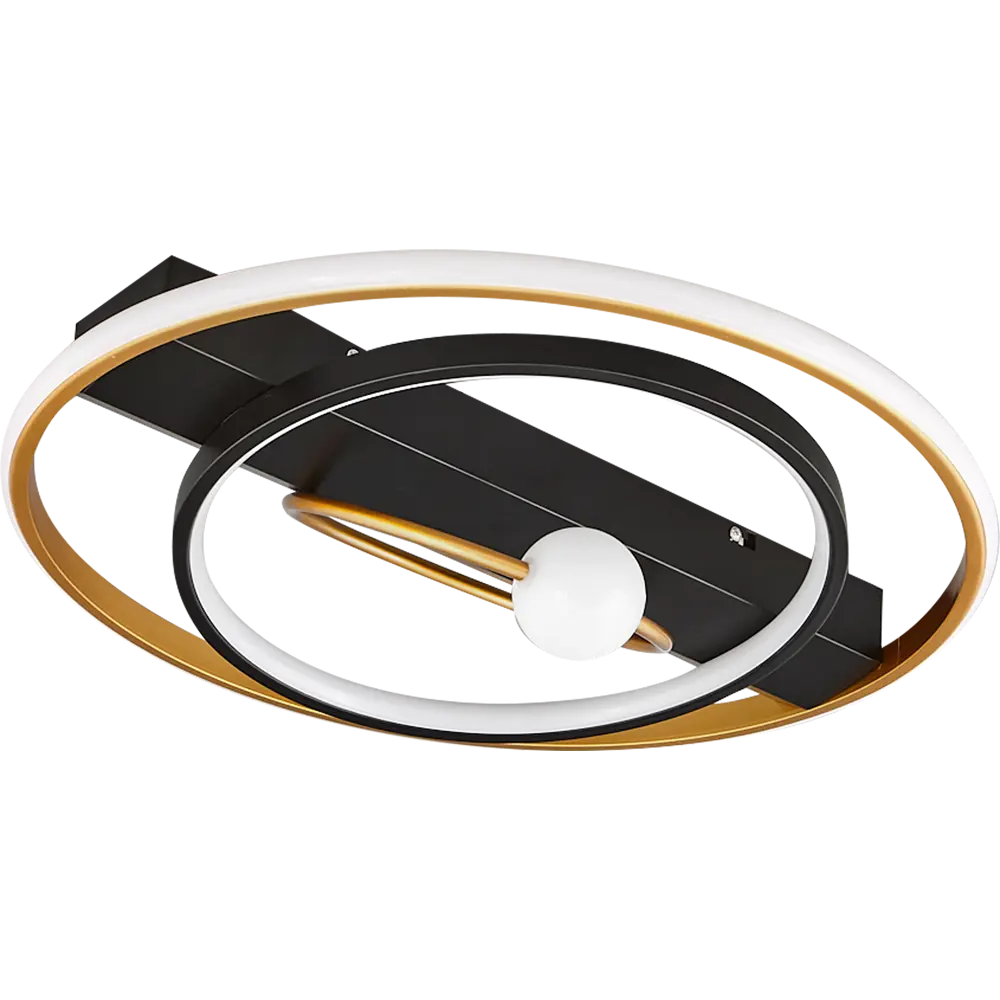 Люстра потолочная Jlight Trizy 5647/90C LED цвет черный/золото 84315603 STLM-2130548  - Вид №4