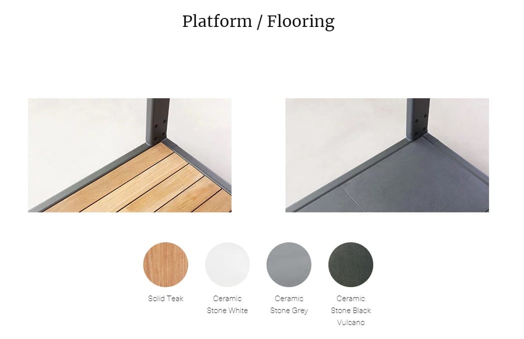 Самонесущая пергола из литого алюминия с раздвижной крышкой Ethimo Eivissa ARCH-00035405 - Вид №4