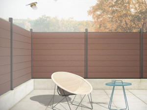 WPC модульный забор