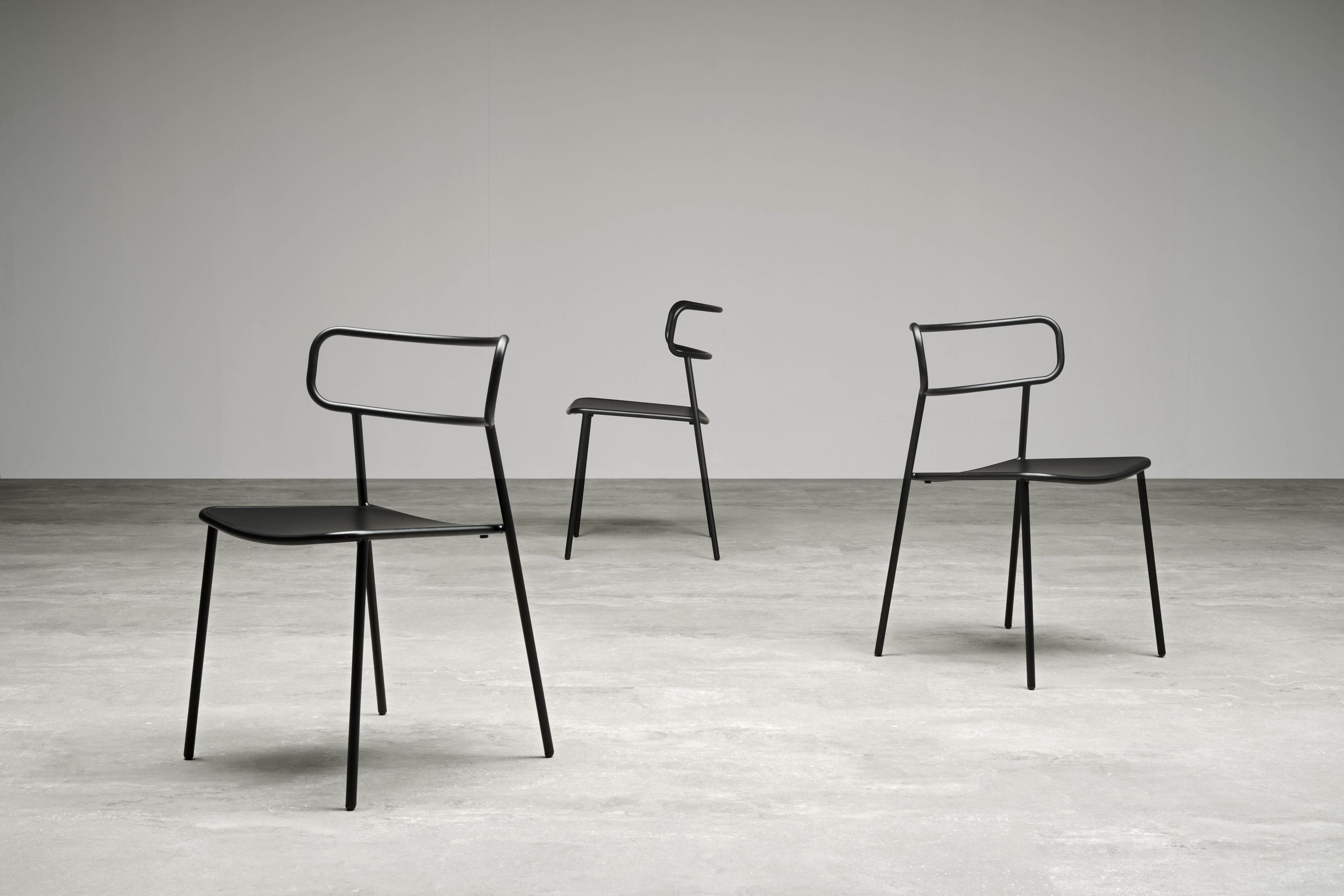 Штабелируемый стул из листового металла BALERI ITALIA PALOMA ARCH-00026178 - Вид №4