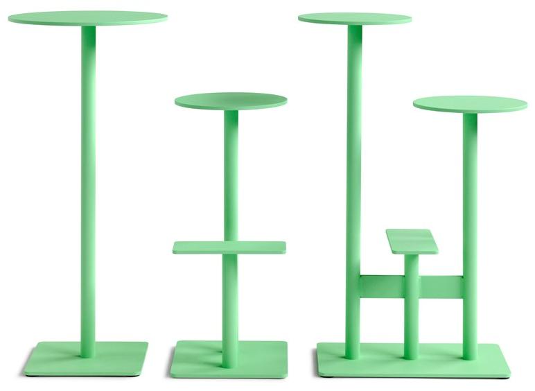 Blå Station Высокий барный стул из алюминия с подставкой для ног Combo Bla Station sun-id-1459300 - Вид №13