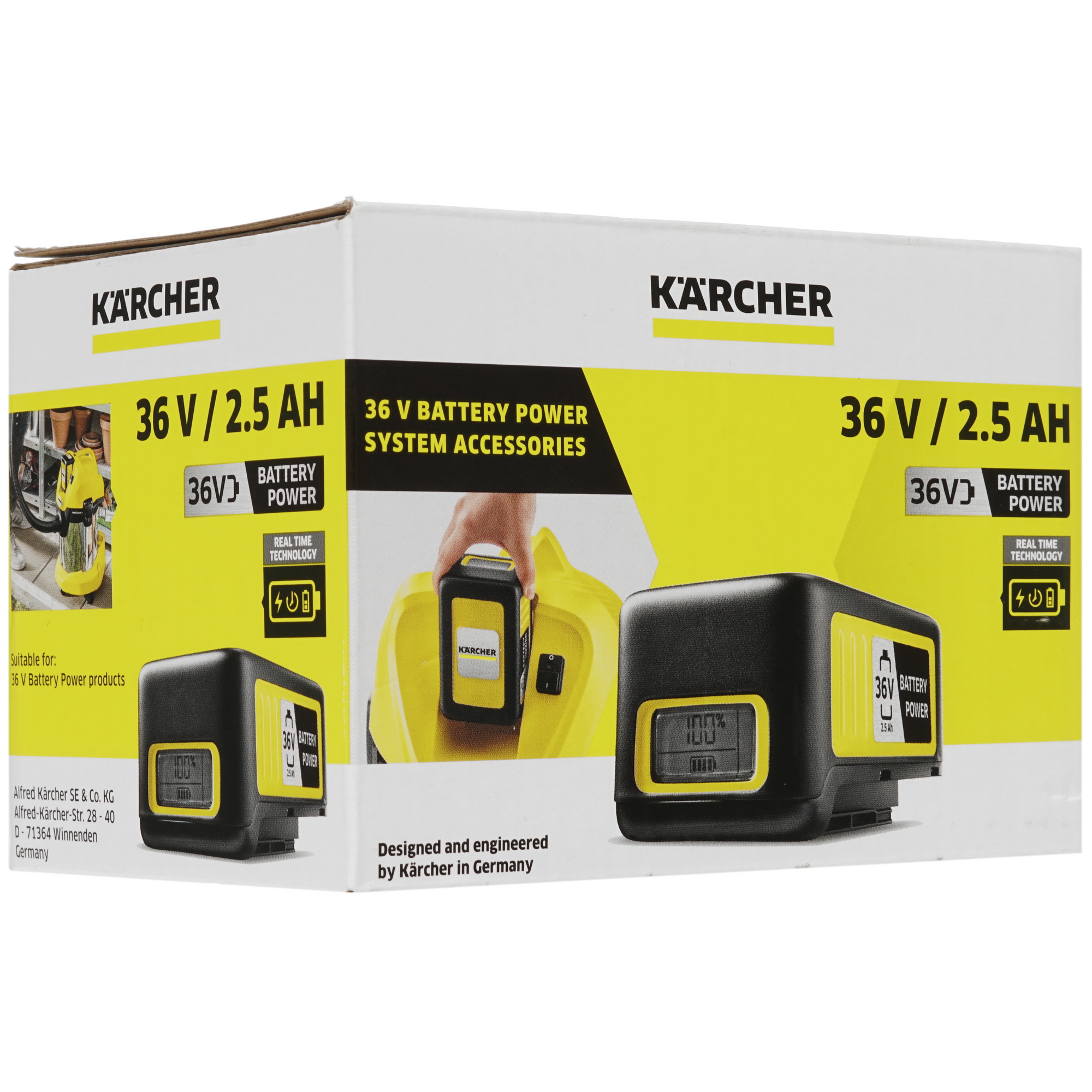 Аккумулятор Karcher Battery Power 36/25﻿ 24450300 8174038 STDN-0024667 - Вид №3