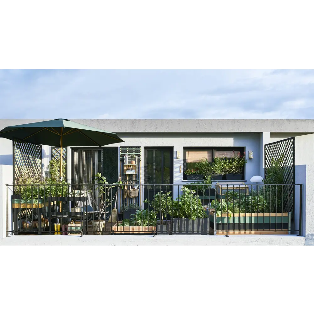 Зонт садовый Naterial Agora 2.9 м темно-зеленый STLM-2201848 - Вид №7