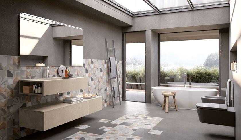 Archeda Подвесная тумба под умывальник из дерева с зеркалом Decò Deco sun-id-1418454 - Вид №3