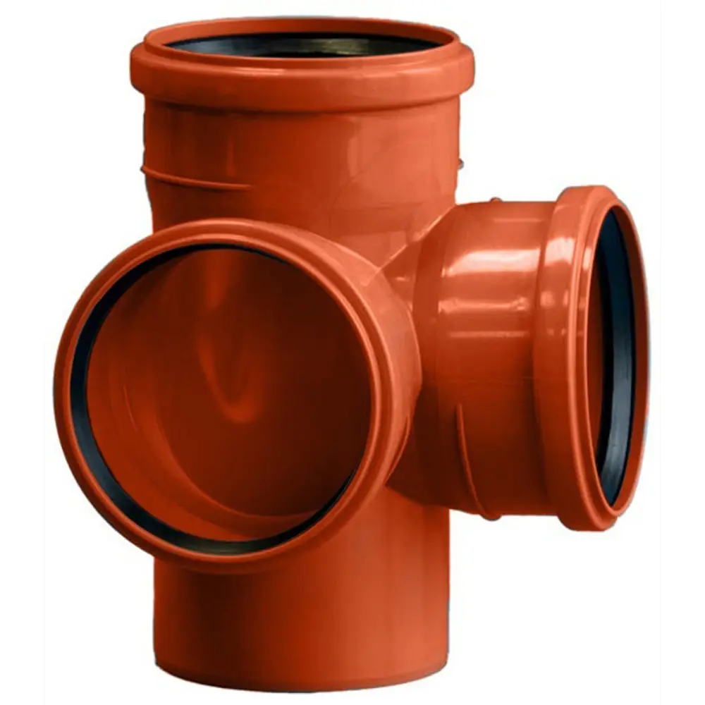 Крестовина наружная Политэк двухплоскостная 87° 110 мм STLM-2040611