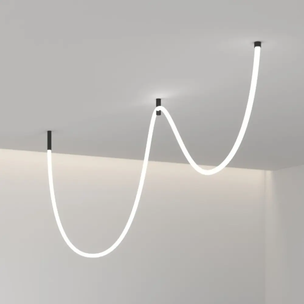 Светильник подвесной светодиодный «Full Light Minimal» 7 м² нейтральный белый свет цвет черный 88942672 STLM-2013148 Elektrostandard 