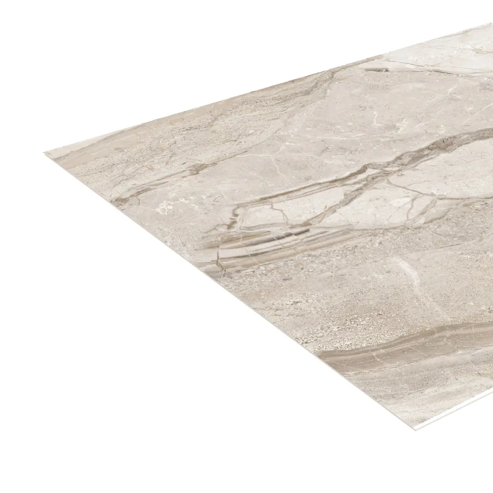 Santreyd Панель ПВХ Мрамор бежевый 600х3000 мм - стильная защита для кухни 89346064 STLM-1014984 - Вид №1