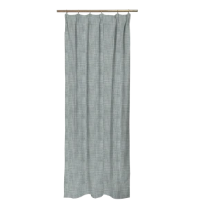 Штора на ленте Jantia 160x280 см цвет бело-голубой 83407033 STLM-2209919