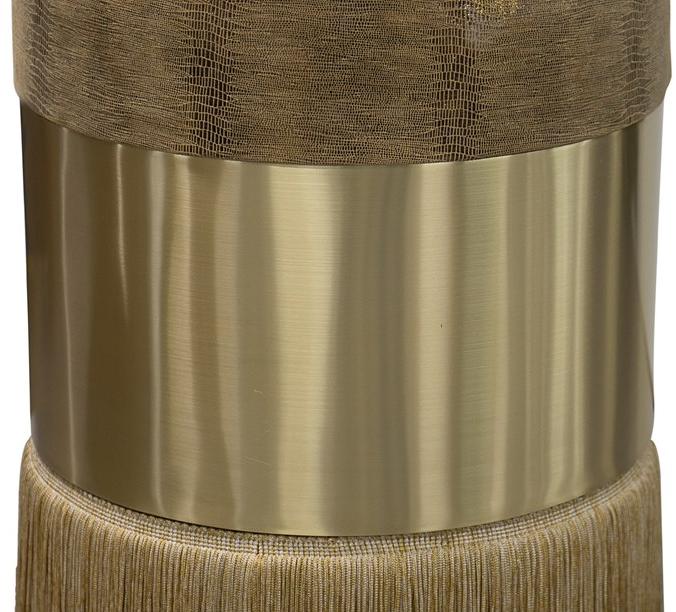 KOKET Мягкий пуф из бархата и латуни sun-id-1467593 - Вид №4