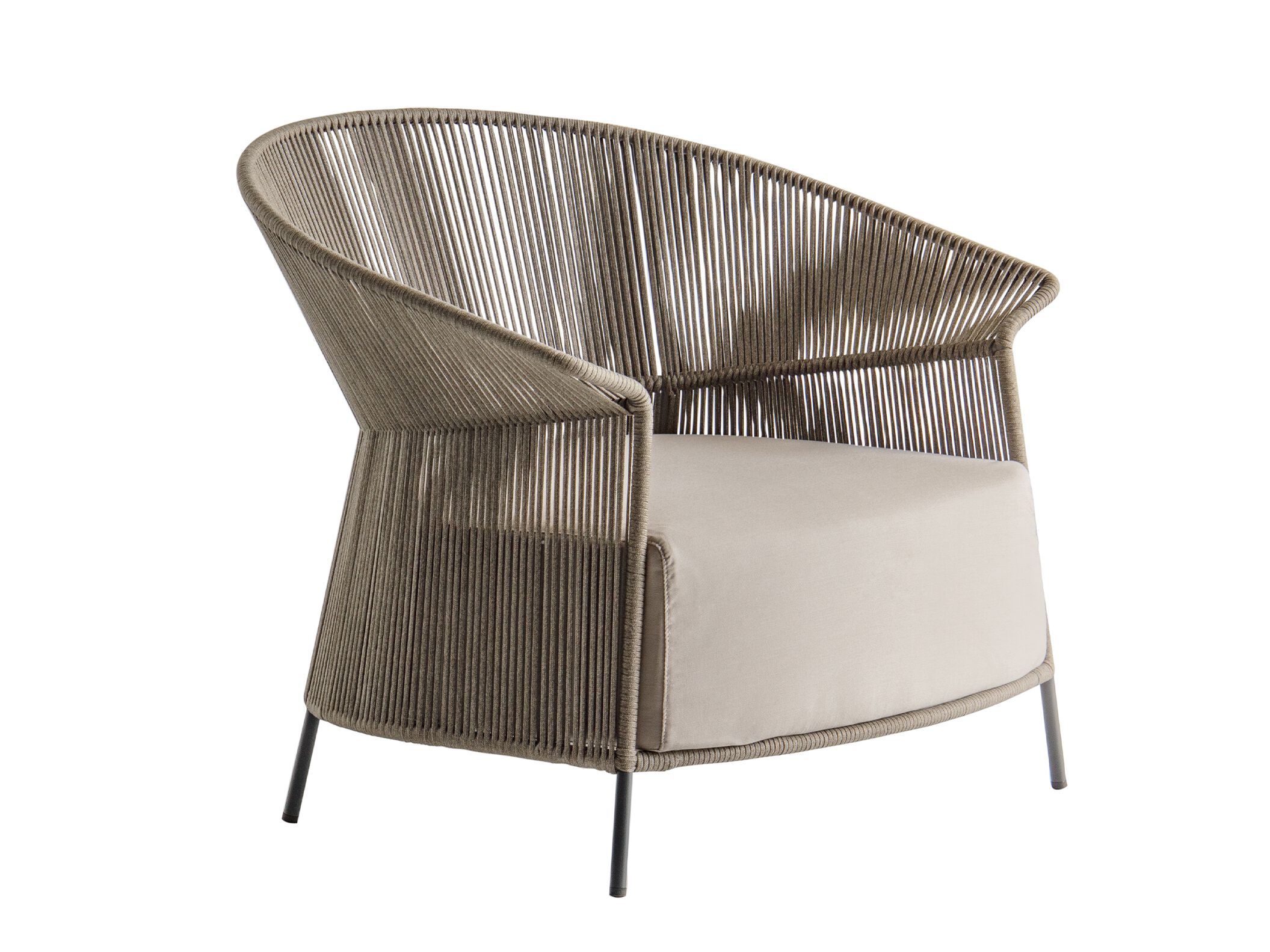 Веревочное садовое кресло для отдыха Potocco ARCH-00071757