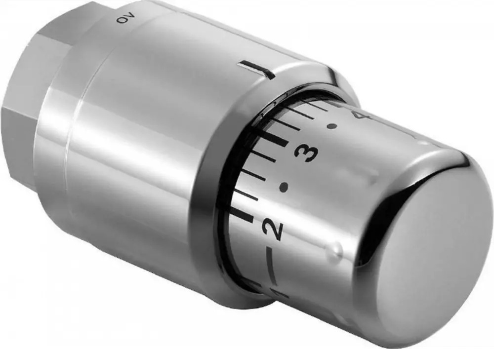 91740995 Термостатическая головка Kermi ZV00380001-6 M30x1.5 цвет хром 6 шт STLM-0938657