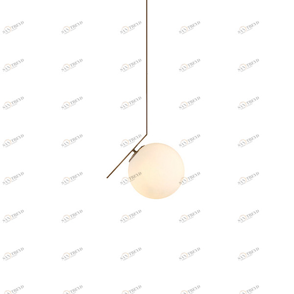 Подвесной светильник KG0825P-1S от Delight Collection DELIGHT COLLECTION ДИЗАЙНЕРСКИЕ 243886 Белый 