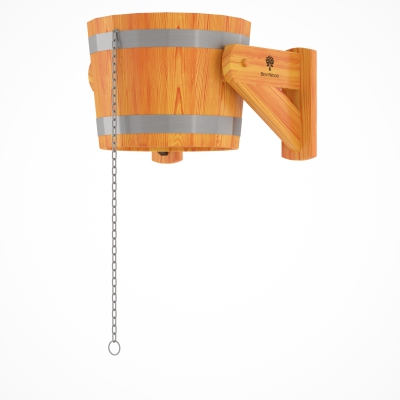 142 Обливное устройство из лиственницы 20 литров (лиственница натуральная) Alyarus 