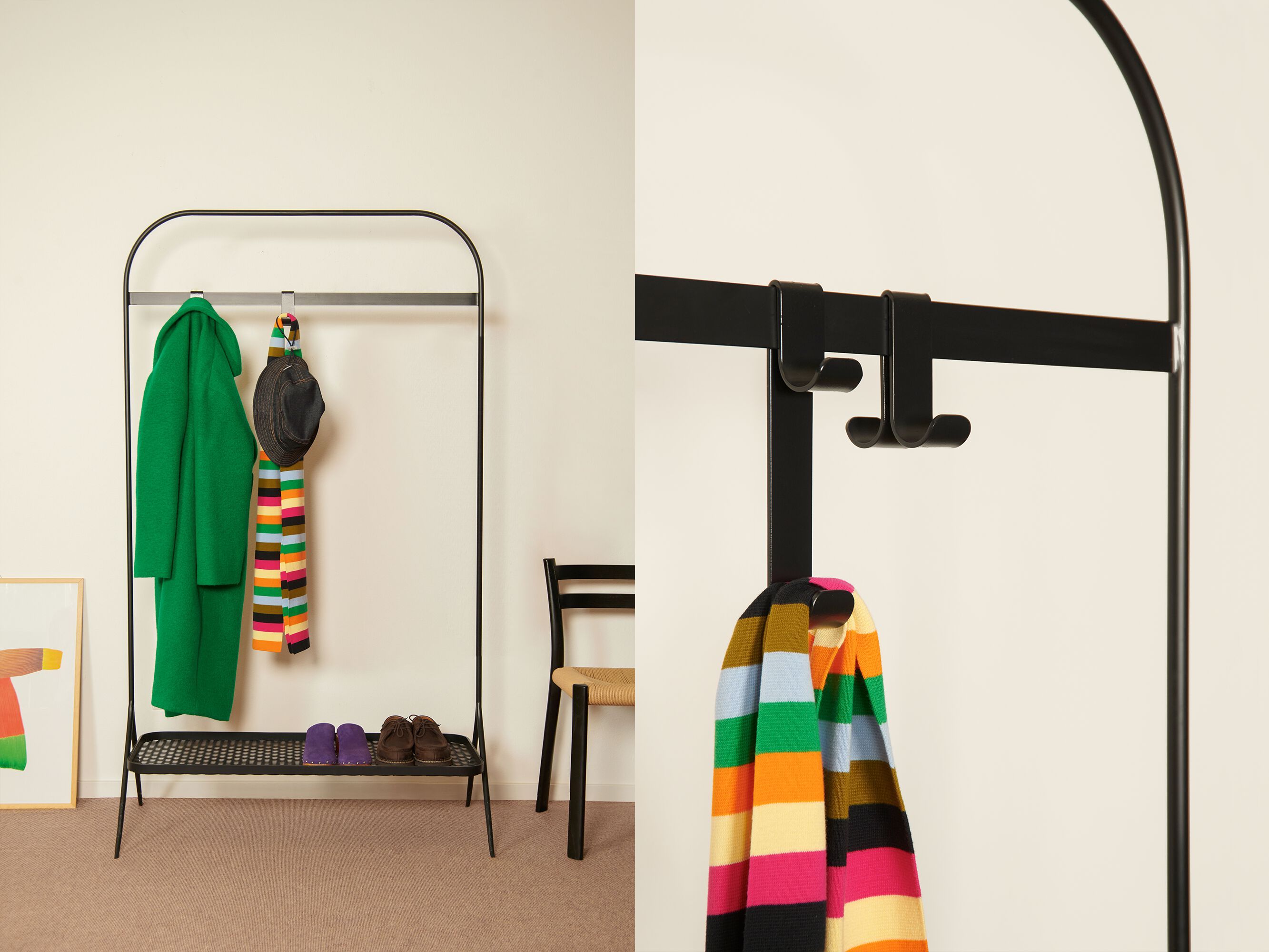 Напольная вешалка из кованого железа Lispi Himalia ARCH-00046423