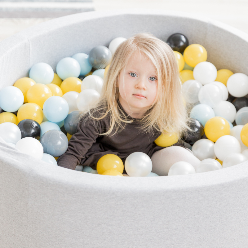 Детский сухой бассейн серый (без шаров) VAMVIGVAM  281500 Серый Santreyd  - Вид №6