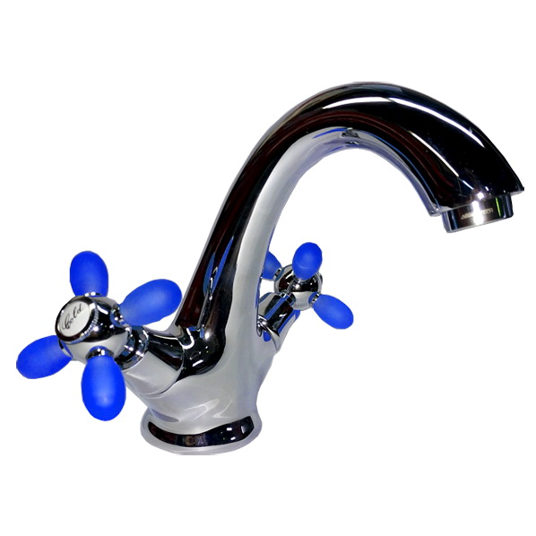 042-G SPECTRUM dark blue  Смеситель для умывальника  ARGO kran 