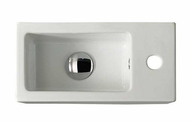 Подвесная раковина настенная овальная Galassia PLUS DESIGN белая sun-id-1372755 - Вид №1