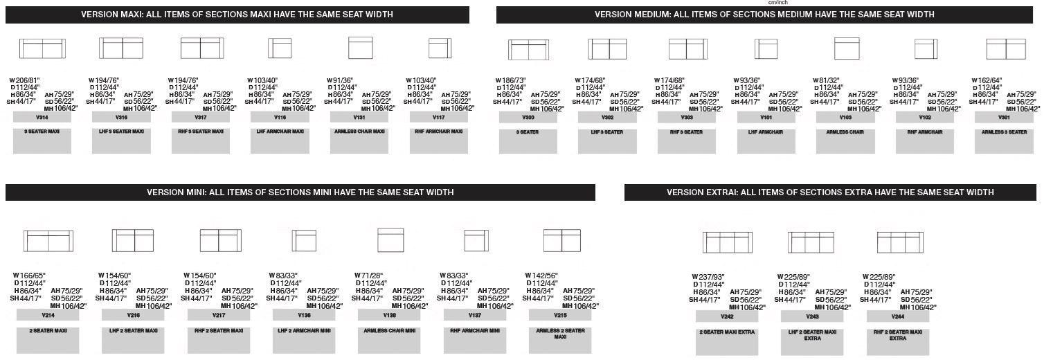 Rossini Sofas Секционный изогнутый кожаный диван с подголовником Monicelli sun-id-1491227 - Вид №9