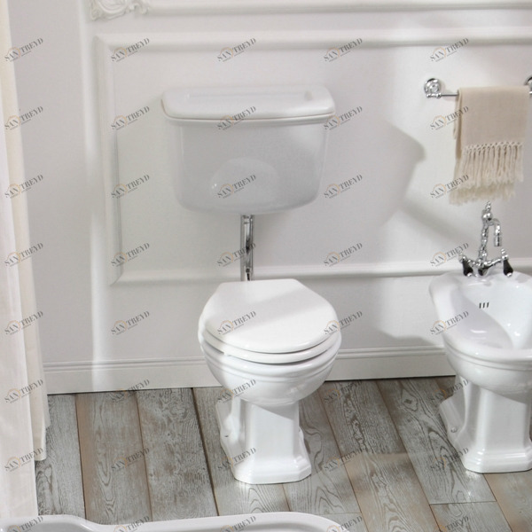 01111411 Компакт унитаз с бачком Белый Olympia Ceramica IMPERO STYLE Италия