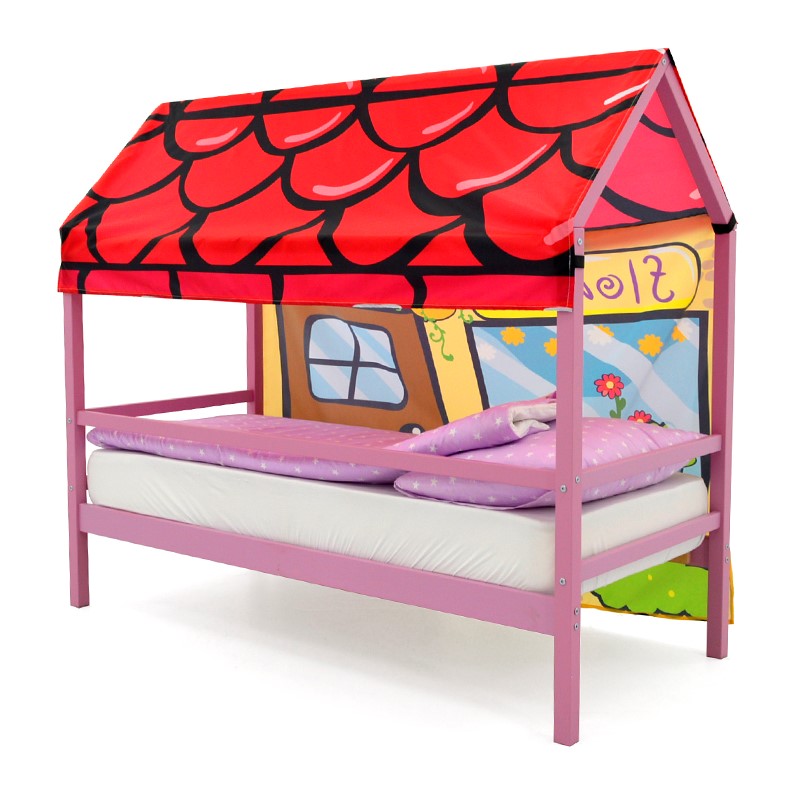 Накидка для кровати-домика Svogen игровая "Цветочный ларек" БЕЛЬМАРКО  00-3873222 Желтый Santreyd  - Вид №2