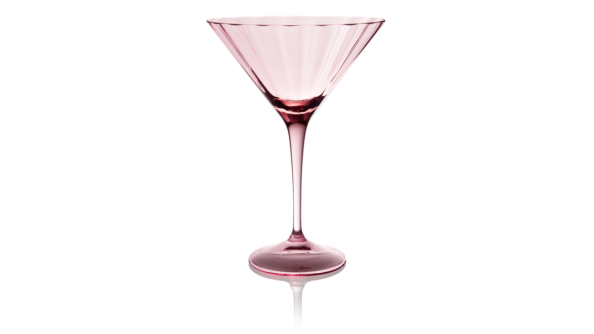 10538927 Moser Набор из 6 бокалов для мартини 290мл "Оптик" (6цв) Хрусталь бессвинцовый  - Вид №5