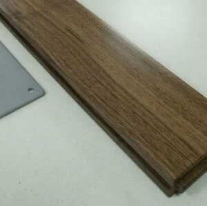 Штучный паркет Magestik floor Лак С Фасками Орех американский Селект (Гладкая) 350х70 мм.