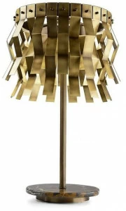 MARIONI Настольная светодиодная лампа из латуни Veronica 02820