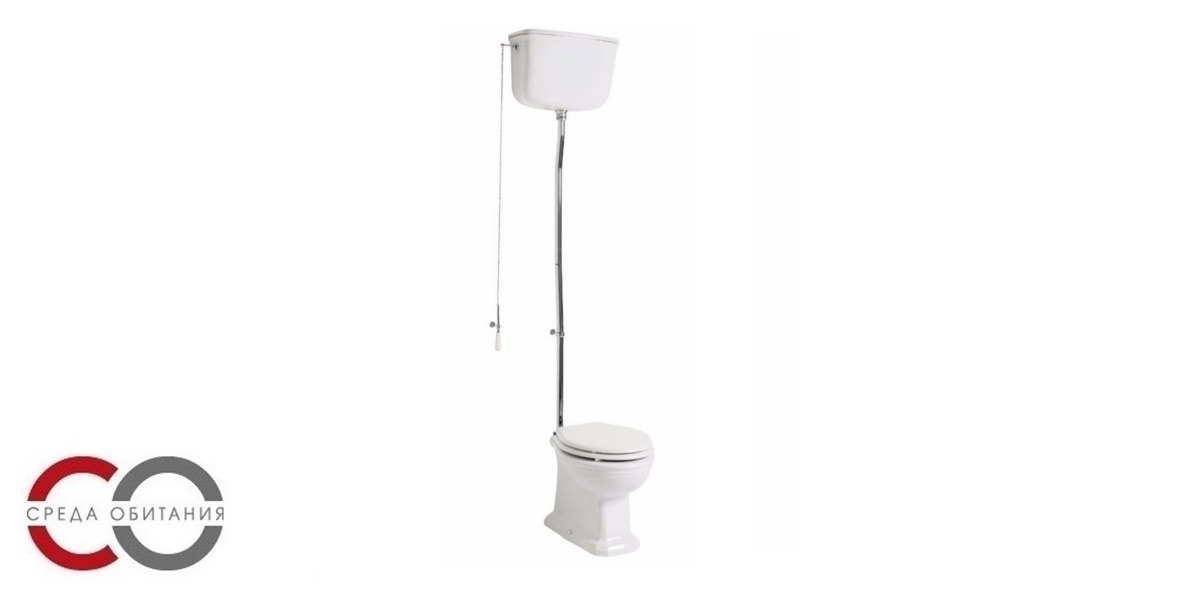 01111111BCTUCR Компакт унитаз с бачком Белый Olympia Ceramica IMPERO STYLE Италия - Вид №1