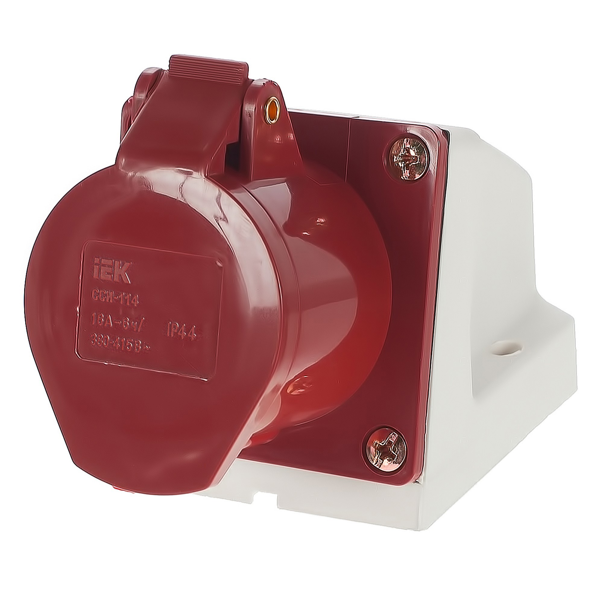 IEK Розетка силовая влагозащищенная 380В с заземлением 11869561 STLM-0001552 - Вид №1