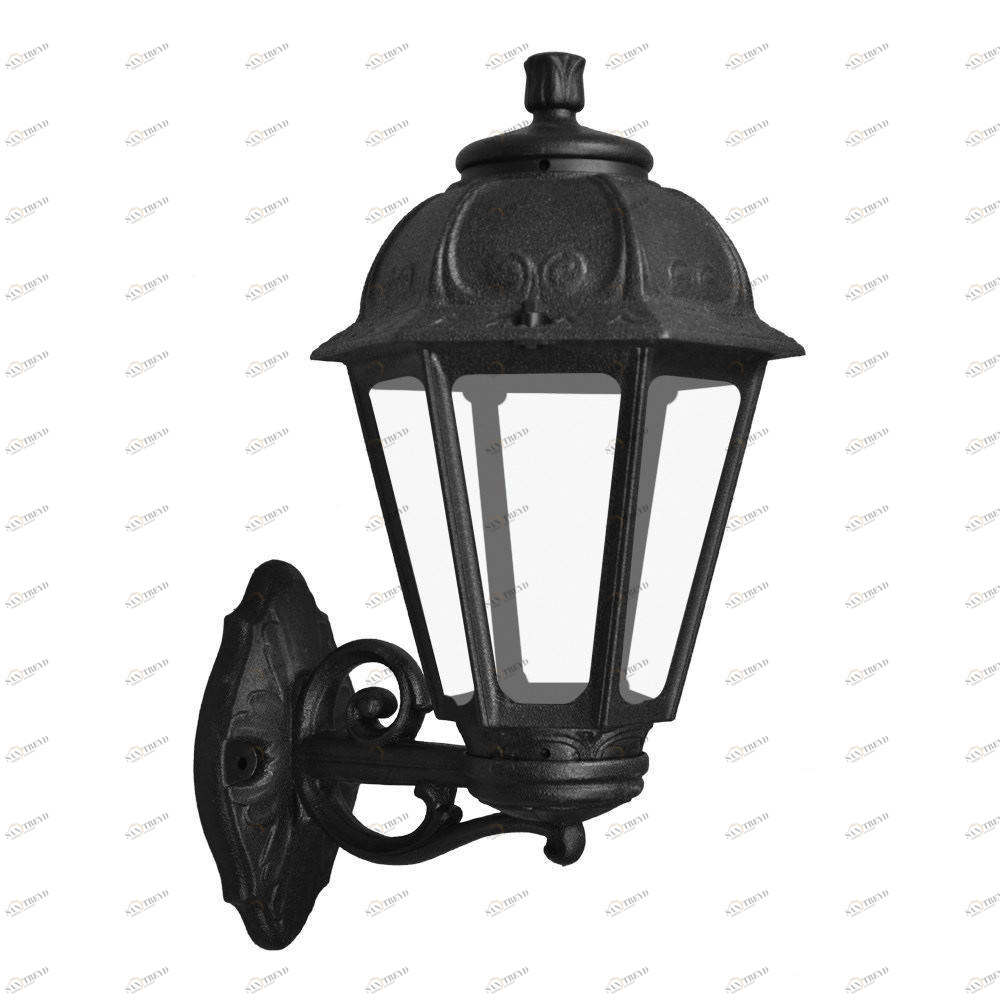 Уличный настенный светильник Fumagalli Bisso/Saba K22.131.000.AXF1R FUMAGALLI ПОД СТАРИНУ, ФОНАРЬ 272777 Черный 